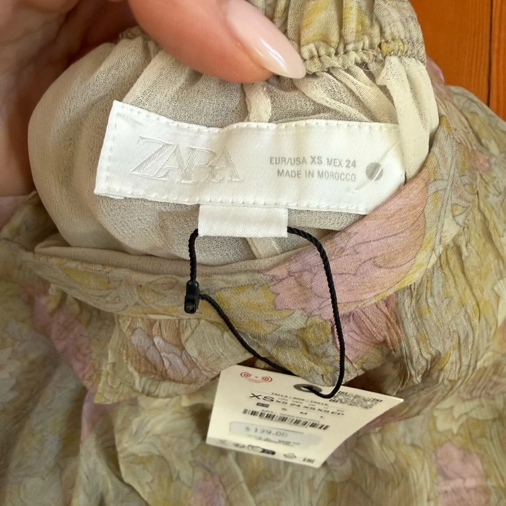 Zara ballon pant XS NWT - Picture 5 of 5